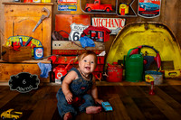 Kansas City Milestone Photographer | Osawatomie Studio Photo Session