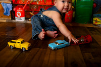 Kansas City Milestone Photographer | Osawatomie Studio Photo Session