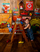 Kansas City Milestone Photographer | Osawatomie Studio Photo Session