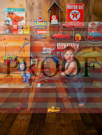 Kansas City Milestone Photographer | Osawatomie Studio Photo Session