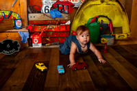 Kansas City Milestone Photographer | Osawatomie Studio Photo Session