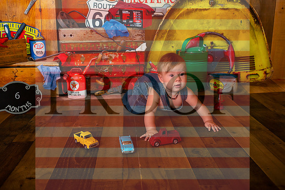 Kansas City Milestone Photographer | Osawatomie Studio Photo Session