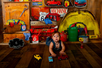 Kansas City Milestone Photographer | Osawatomie Studio Photo Session