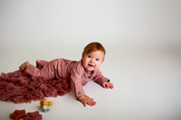 Kansas City Milestone Photographer | Osawatomie Studio Photo Session