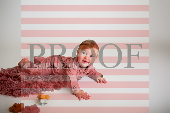 Kansas City Milestone Photographer | Osawatomie Studio Photo Session