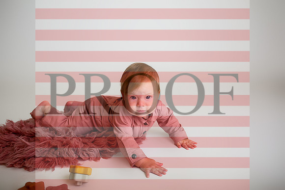 Kansas City Milestone Photographer | Osawatomie Studio Photo Session