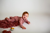 Kansas City Milestone Photographer | Osawatomie Studio Photo Session