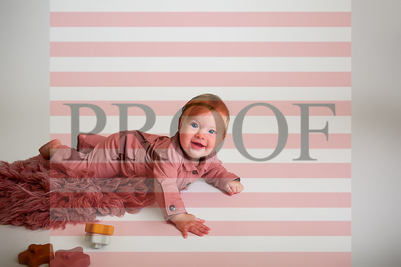 Kansas City Milestone Photographer | Osawatomie Studio Photo Session