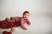 Kansas City Milestone Photographer | Osawatomie Studio Photo Session
