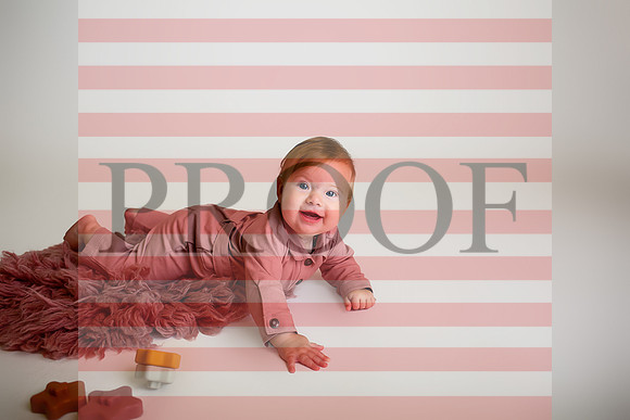 Kansas City Milestone Photographer | Osawatomie Studio Photo Session