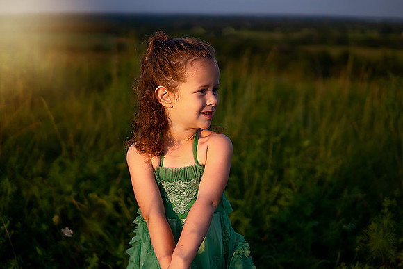 Kansas City Milestone Photographer | Osawatomie Studio Photo Session
