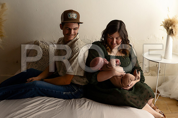 KC Newborn Photographer | Studio Lifestyle Newborn Photography