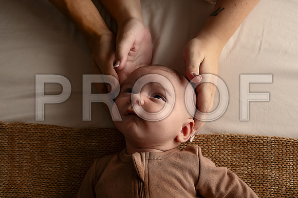 KC Newborn Photographer | Studio Lifestyle Newborn Photography