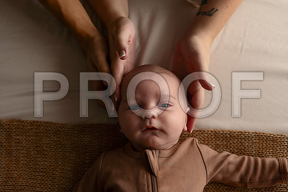 KC Newborn Photographer | Studio Lifestyle Newborn Photography