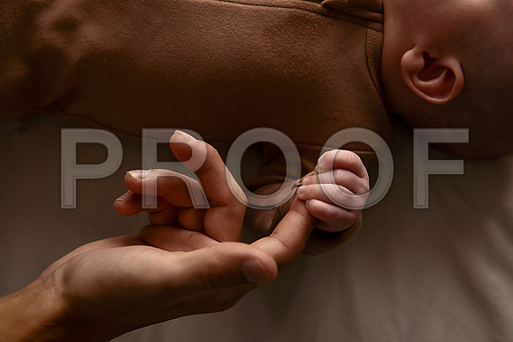 KC Newborn Photographer | Studio Lifestyle Newborn Photography
