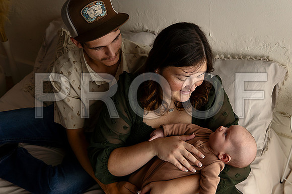 KC Newborn Photographer | Studio Lifestyle Newborn Photography