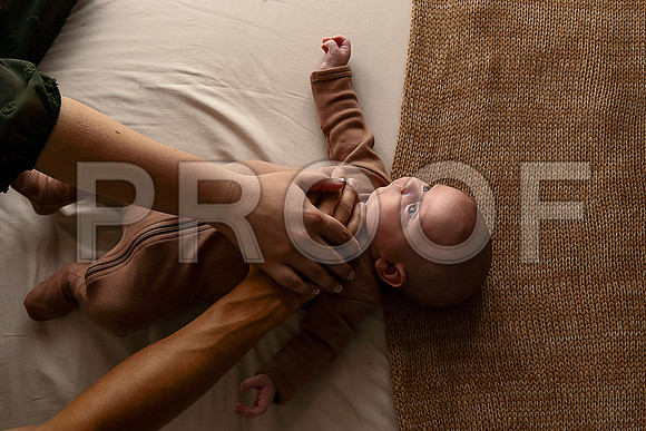 KC Newborn Photographer | Studio Lifestyle Newborn Photography