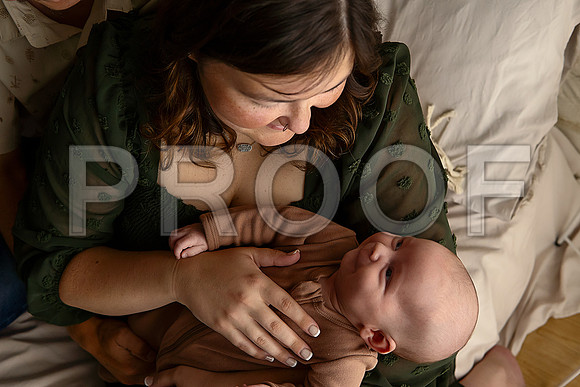 KC Newborn Photographer | Studio Lifestyle Newborn Photography
