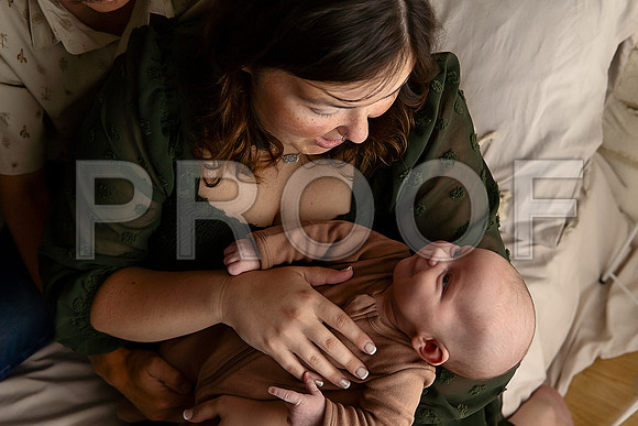 KC Newborn Photographer | Studio Lifestyle Newborn Photography
