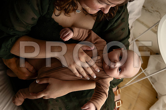 KC Newborn Photographer | Studio Lifestyle Newborn Photography