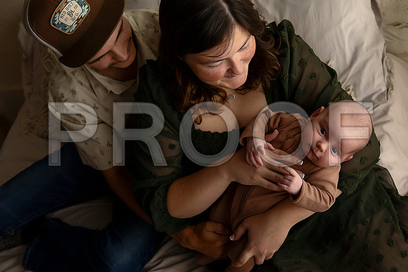 KC Newborn Photographer | Studio Lifestyle Newborn Photography