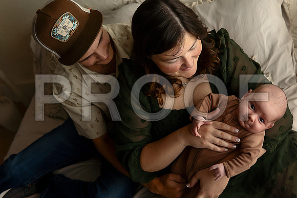 KC Newborn Photographer | Studio Lifestyle Newborn Photography
