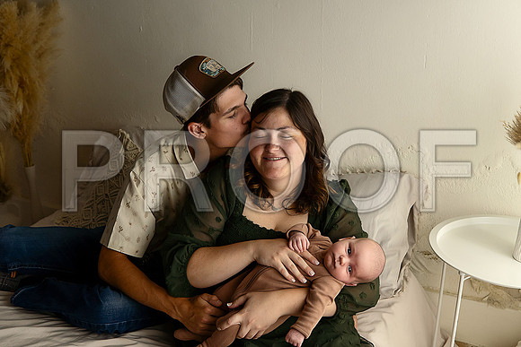 KC Newborn Photographer | Studio Lifestyle Newborn Photography