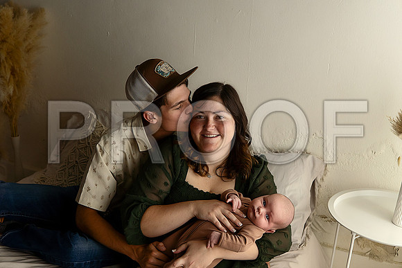 KC Newborn Photographer | Studio Lifestyle Newborn Photography