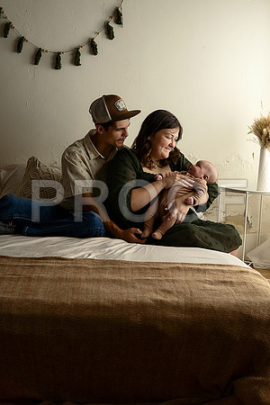 KC Newborn Photographer | Studio Lifestyle Newborn Photography