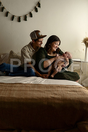 KC Newborn Photographer | Studio Lifestyle Newborn Photography
