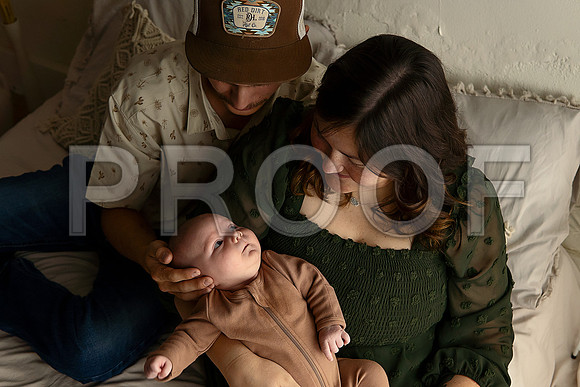 KC Newborn Photographer | Studio Lifestyle Newborn Photography