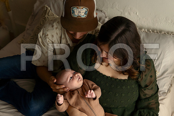KC Newborn Photographer | Studio Lifestyle Newborn Photography