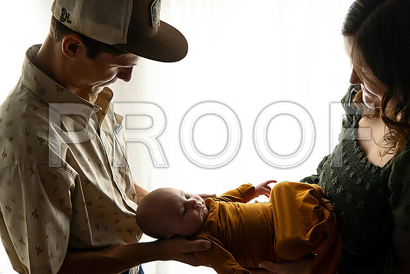 KC Newborn Photographer | Studio Lifestyle Newborn Photography