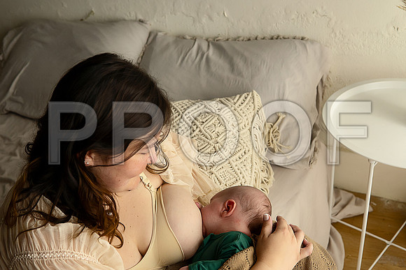 KC Newborn Photographer | Studio Lifestyle Newborn Photography