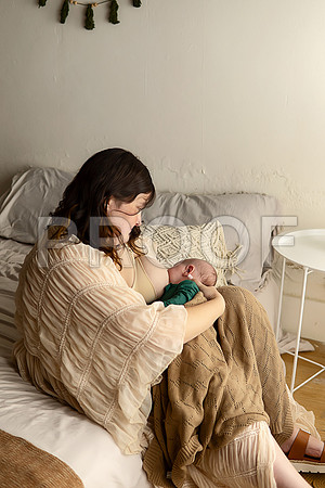 KC Newborn Photographer | Studio Lifestyle Newborn Photography