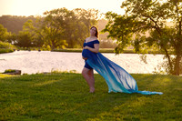 Fine Art Kansas City Maternity Photography | Luxury Pregnancy Portraits