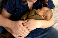 KC Newborn Photographer | Studio Lifestyle Newborn Photography