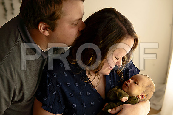 KC Newborn Photographer | Studio Lifestyle Newborn Photography