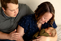 KC Newborn Photographer | Studio Lifestyle Newborn Photography