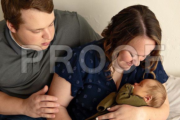 KC Newborn Photographer | Studio Lifestyle Newborn Photography
