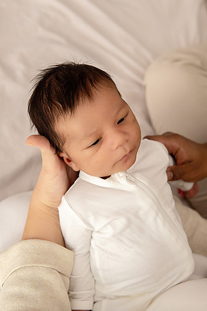 KC Newborn Photographer | Studio Lifestyle Newborn Photography