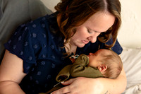 KC Newborn Photographer | Studio Lifestyle Newborn Photography