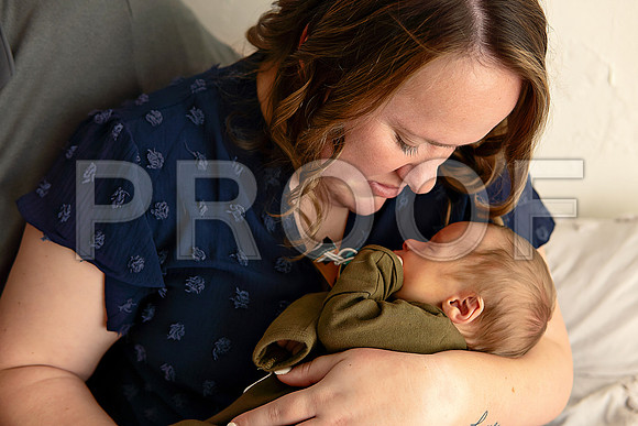 KC Newborn Photographer | Studio Lifestyle Newborn Photography