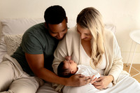 KC Newborn Photographer | Studio Lifestyle Newborn Photography