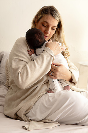 KC Newborn Photographer | Studio Lifestyle Newborn Photography