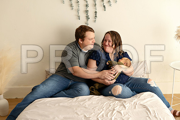 KC Newborn Photographer | Studio Lifestyle Newborn Photography