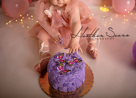 Kansas City Cake Smash Photography | Milestone First Birthday Session