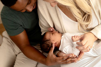 KC Newborn Photographer | Studio Lifestyle Newborn Photography