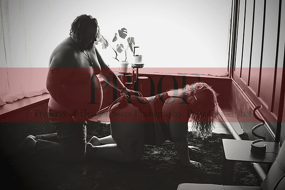 Intimate Kansas City Couples Boudoir | Luxury Studio Photography