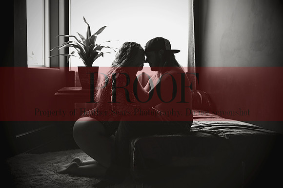 Intimate Kansas City Couples Boudoir | Luxury Studio Photography